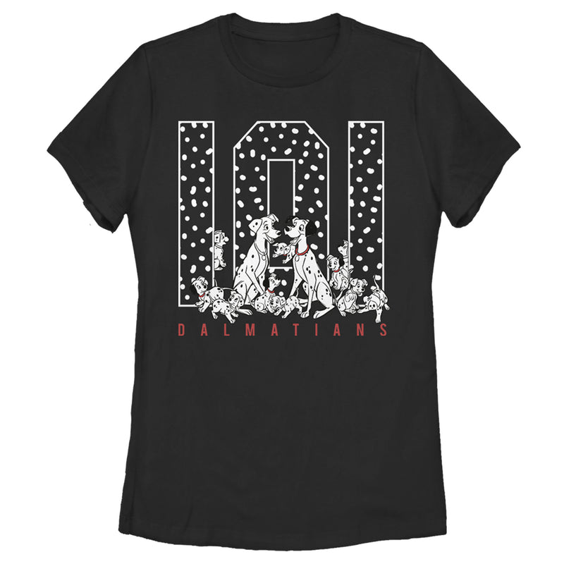 Women's One Hundred and One Dalmatians The Whole Family T-Shirt