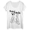 Women's One Hundred and One Dalmatians Pongo and Perdita Scoop Neck