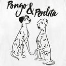 Women's One Hundred and One Dalmatians Pongo and Perdita T-Shirt