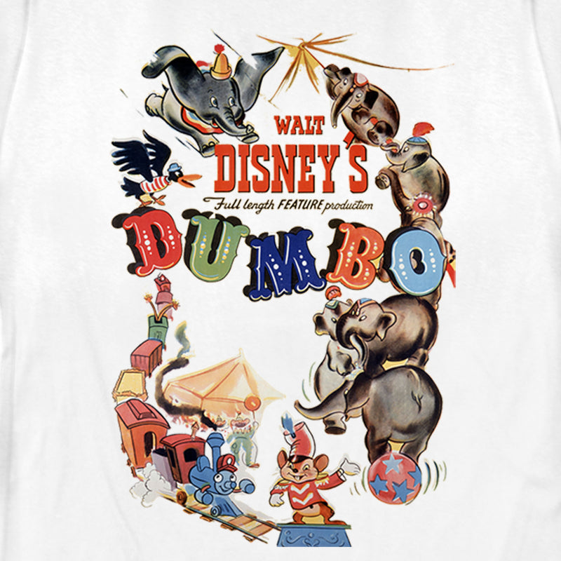 Women's Dumbo Classic Theatrical Poster T-Shirt