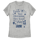 Women's Dumbo Follow Your Dreams T-Shirt