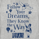 Women's Dumbo Follow Your Dreams T-Shirt