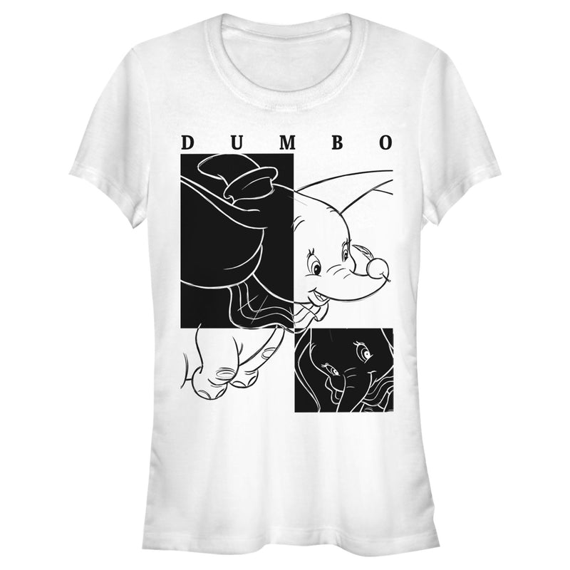 Junior's Dumbo Contrasted T-Shirt