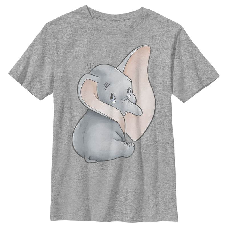 Boy's Dumbo Looking Back Portrait Pose T-Shirt