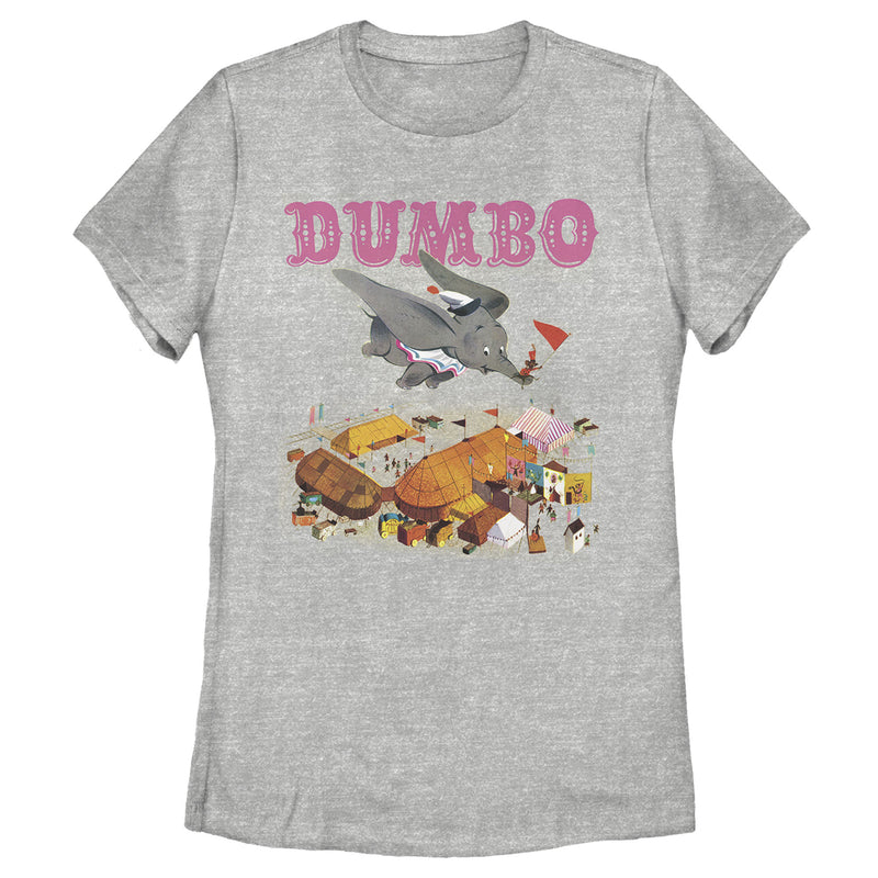 Women's Dumbo Classic Storybook Cover T-Shirt