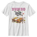 Boy's Dumbo Classic Storybook Cover T-Shirt