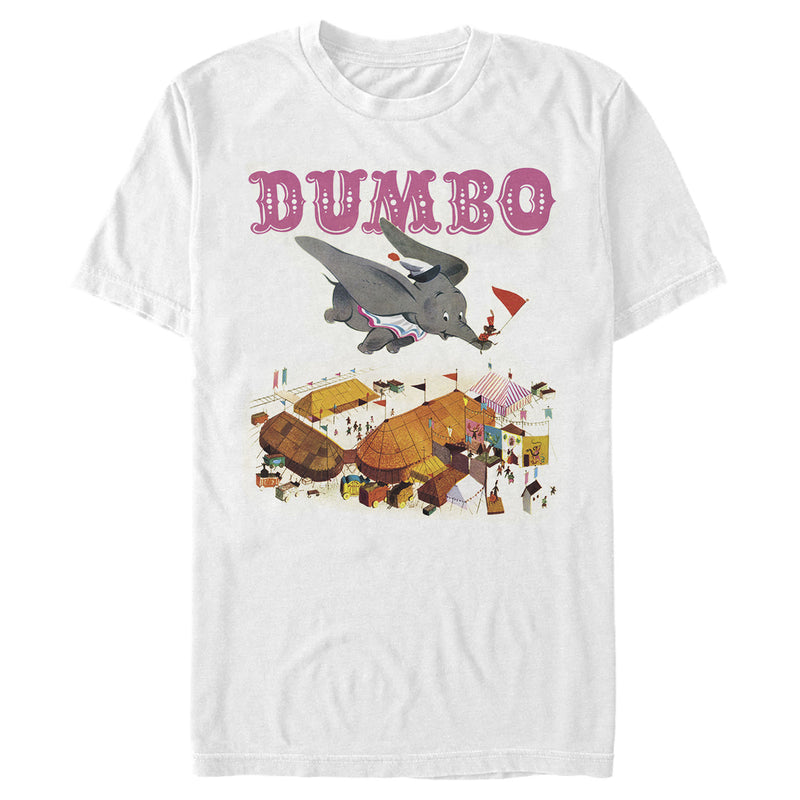 Men's Dumbo Classic Storybook Cover T-Shirt