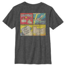 Boy's Dumbo Of The Circus Comic Book Panels T-Shirt