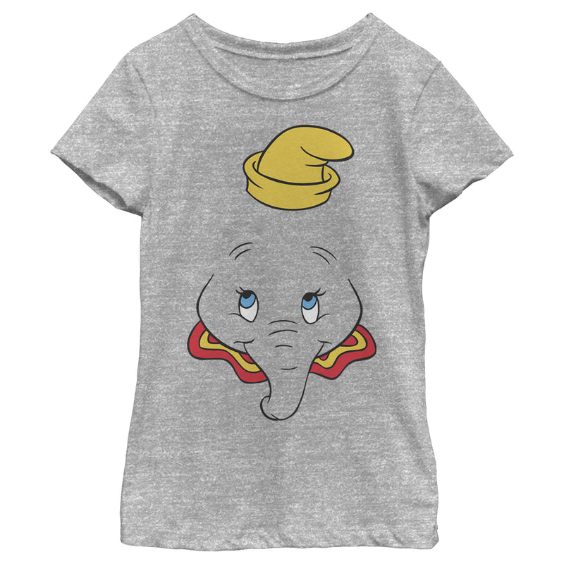 Girl's Dumbo Large Portrait T-Shirt