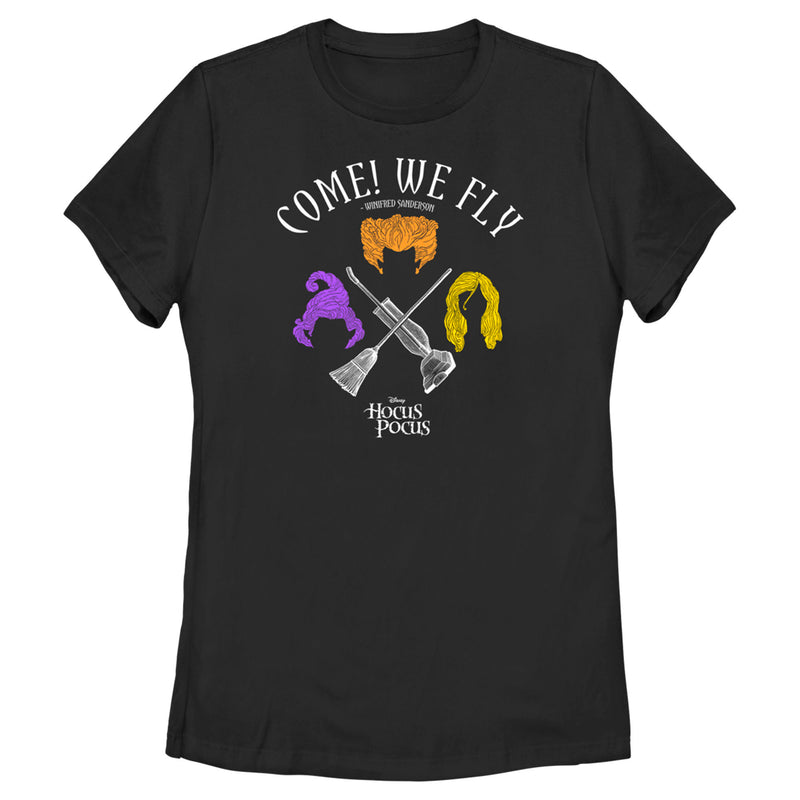 Women's Hocus Pocus Come We Fly T-Shirt