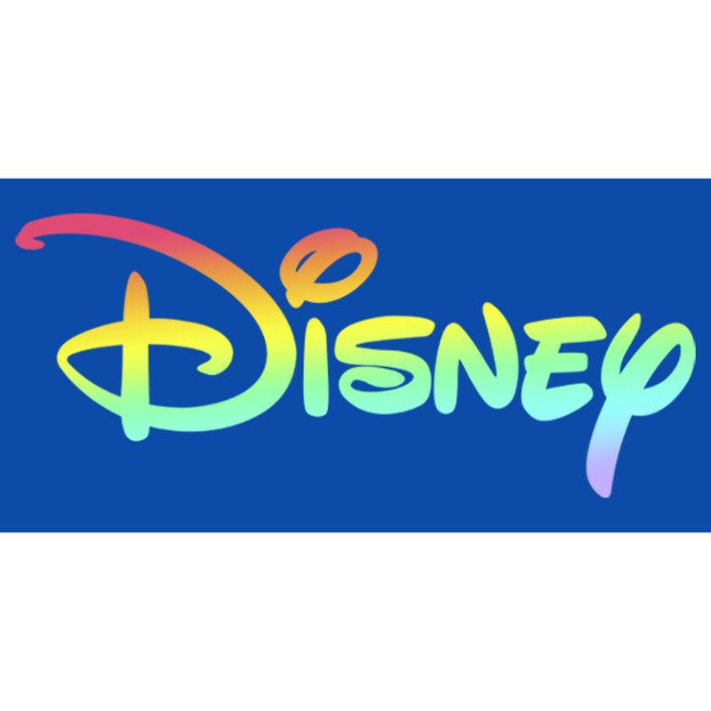 Boy's Disney Rainbow Logo T-Shirt