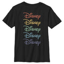 Boy's Disney Rainbow Stack T-Shirt