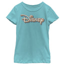 Girl's Disney Retro Logo T-Shirt