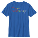 Boy's Disney Classic Multicolored Logo T-Shirt