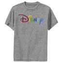 Boy's Disney Classic Multicolored Logo Performance Tee