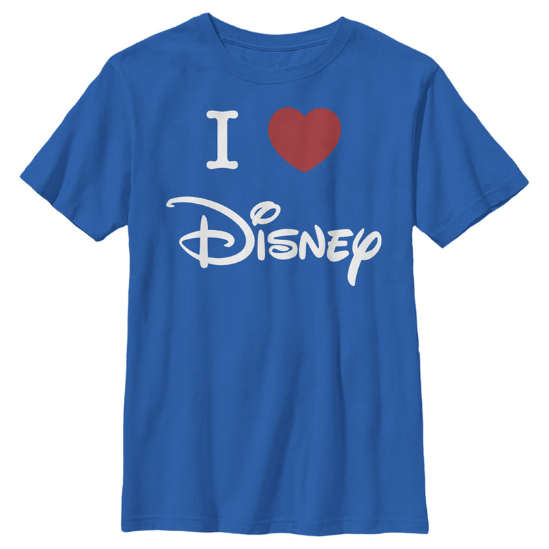 Boy's Disney I Heart Logo T-Shirt