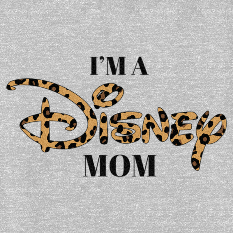 Women's Disney I'm a Mom Cheetah Logo T-Shirt