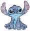 Men's Lilo & Stitch Watercolor Stitch T-Shirt