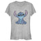 Junior's Lilo & Stitch Watercolor Stitch T-Shirt