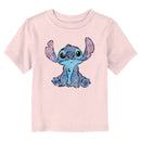 Toddler's Lilo & Stitch Distressed Watercolor Stitch T-Shirt