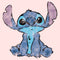 Toddler's Lilo & Stitch Distressed Watercolor Stitch T-Shirt
