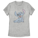 Women's Lilo & Stitch Halftone Smile T-Shirt