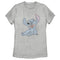 Women's Lilo & Stitch Halftone Smile T-Shirt