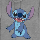Junior's Lilo & Stitch Happy to See Me Cowl Neck Sweatshirt