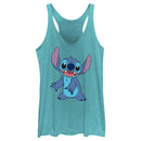 Women's Lilo & Stitch Happy to See Me Racerback Tank Top