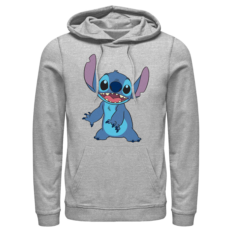 Men's Lilo & Stitch Happy to See Me Pull Over Hoodie