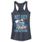 Junior's Lilo & Stitch Not Lazy, Saving Energy Racerback Tank Top