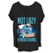 Junior's Lilo & Stitch Not Lazy, Saving Energy T-Shirt