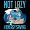 Girl's Lilo & Stitch Not Lazy, Saving Energy T-Shirt