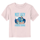 Toddler's Lilo & Stitch Not Lazy T-Shirt