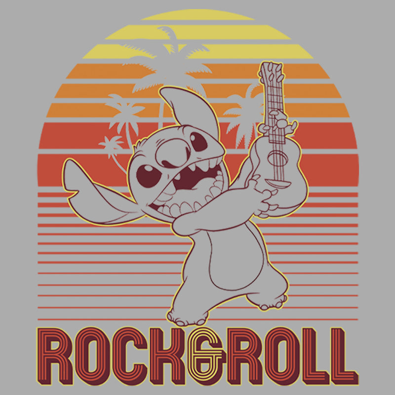 Boy's Lilo & Stitch Rock & Roll Sunset T-Shirt