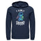 Men's Lilo & Stitch I Like Gross Stuff Stitch Distressed Pull Over Hoodie