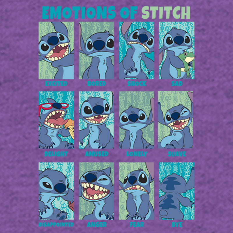 Girl's Lilo & Stitch Emotions of 626 T-Shirt