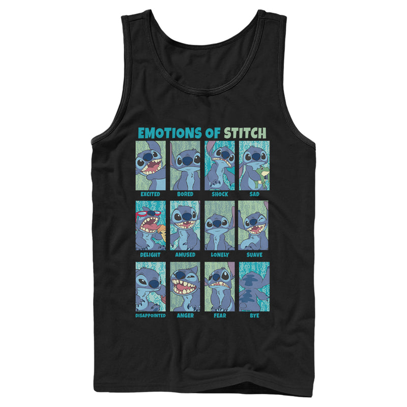 Men's Lilo & Stitch Emotions of 626 Tank Top