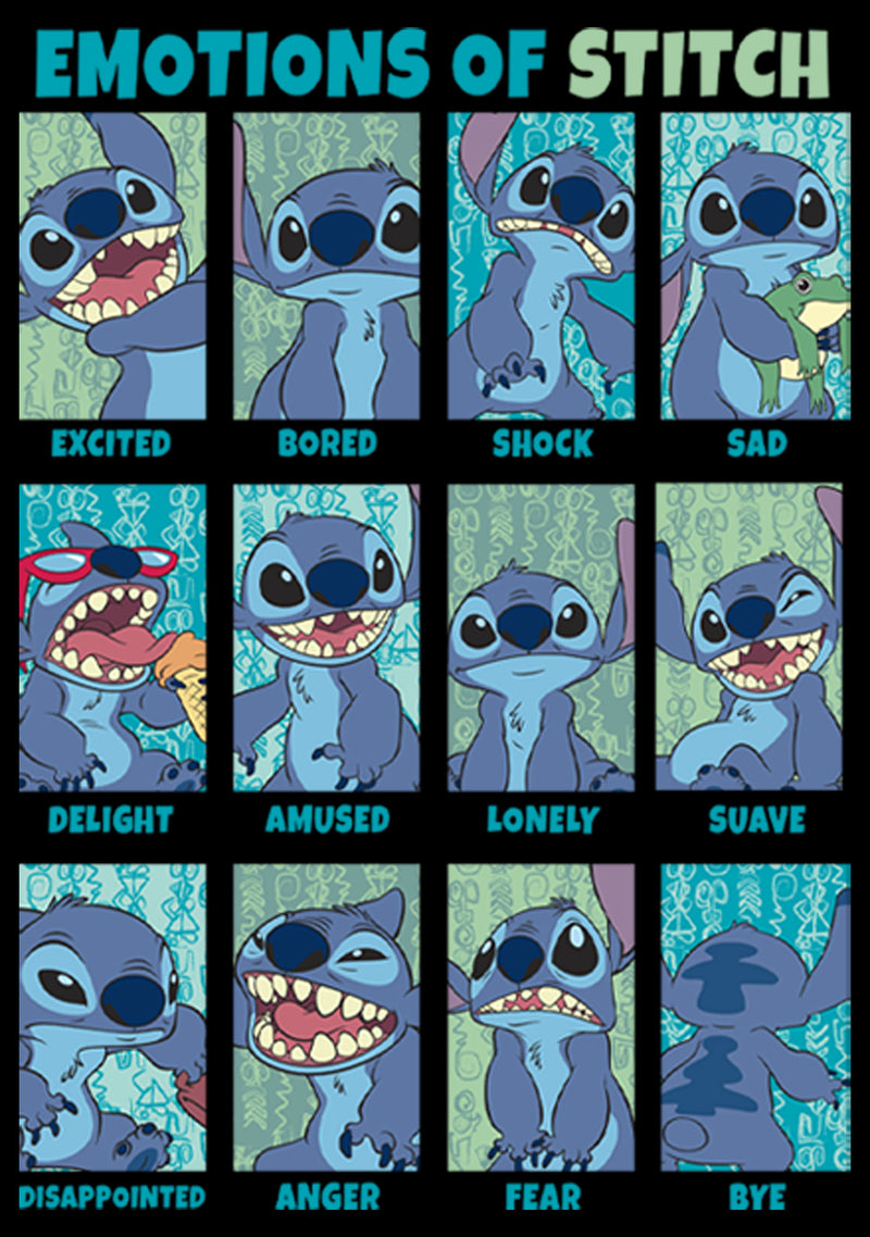 Men's Lilo & Stitch Emotions of 626 Tank Top