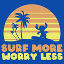 Boy's Lilo & Stitch Surf More Worry Less T-Shirt
