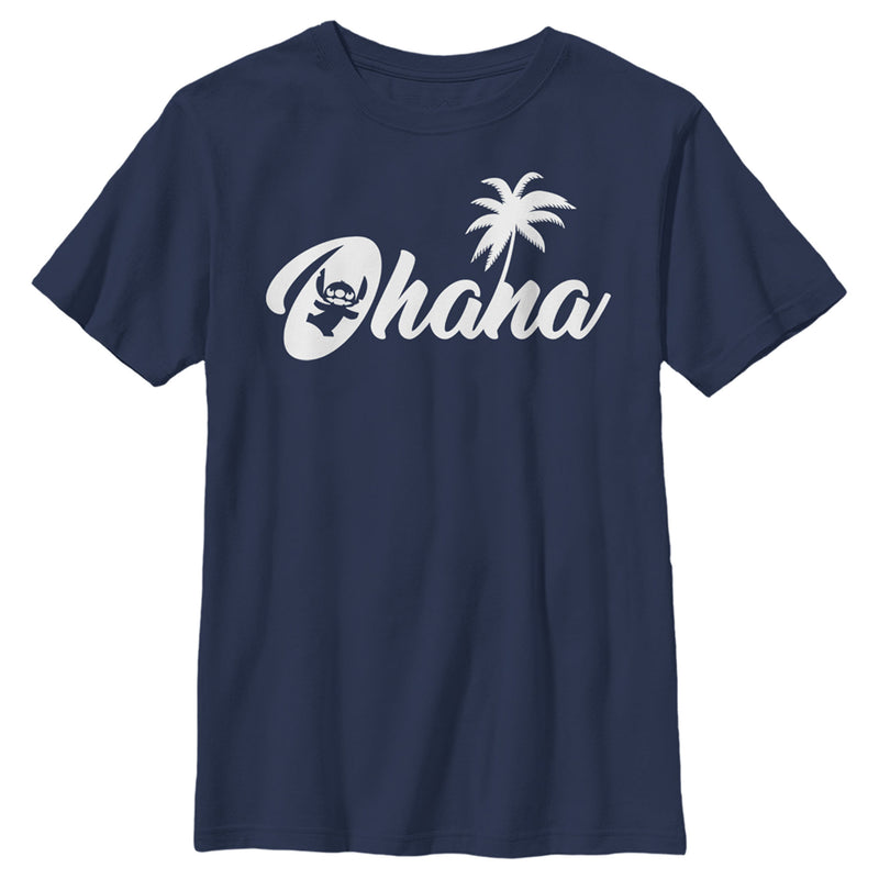 Boy's Lilo & Stitch Ohana Silhouette T-Shirt