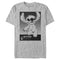 Men's Lilo & Stitch Black and White Experiment 626 Smiles T-Shirt