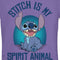 Junior's Lilo & Stitch My Spirit Animal T-Shirt