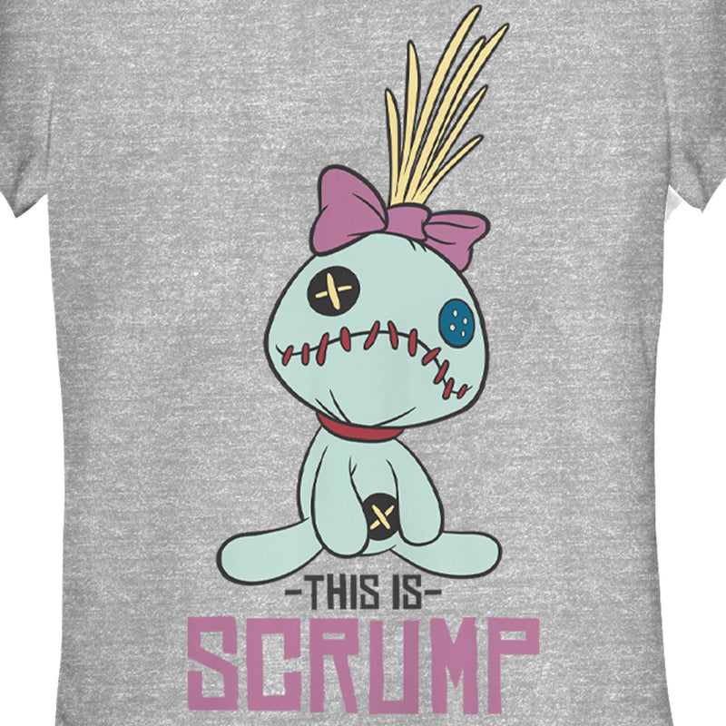 Junior's Lilo & Stitch This is Scrump T-Shirt