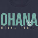 Women's Lilo & Stitch Bold Ohana means Family T-Shirt