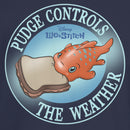 Junior's Lilo & Stitch Pudge Controls the Weather T-Shirt