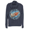 Junior's Lilo & Stitch Pudge Controls the Weather Cowl Neck Sweatshirt