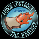 Junior's Lilo & Stitch Pudge Controls the Weather T-Shirt