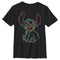 Boy's Lilo & Stitch Neon Stitch T-Shirt