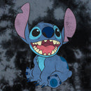 Junior's Lilo & Stitch Sitting Happily T-Shirt